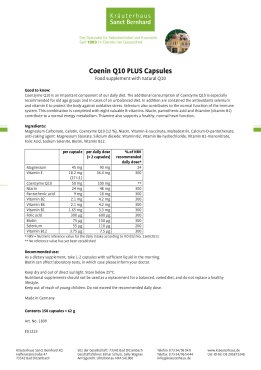 Coenin Q10 PLUS Capsules 150 capsules