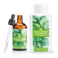 Basil Extract Hair Treatment Set 2 item