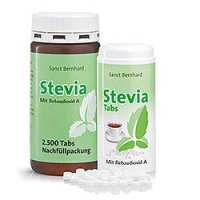 Stevia Refill Pack with 2.500 Tablets + &lt;br /&gt;Dispenser with 600 Stevia Tablets 213 g